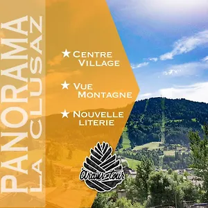 Appartement Studio Panorama - Vue Montagne Et Village, Centre - Aravistour, La Clusaz
